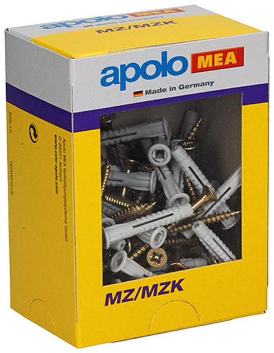 Celo 1008012 - universele pluggen met schroef mzk 6x41mm 50 stuks | 2 stuks