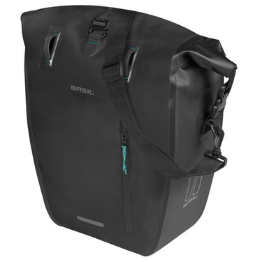 Basil tas rivo l enkel zwart | mik hooks | 15l