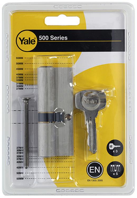 Load image into Gallery viewer, Yale 1006537 - profielcilinder 500 mv 80mm(35 45) | 5 stuks
