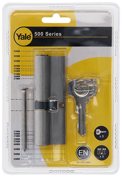 Load image into Gallery viewer, Yale 1006540 - profielcilinder 500 mv 90mm(40 50) | 5 stuks
