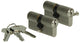Yale 1006531 - set 2 profielcilinders 500 mv 60mm(30 30) | 1 stuks