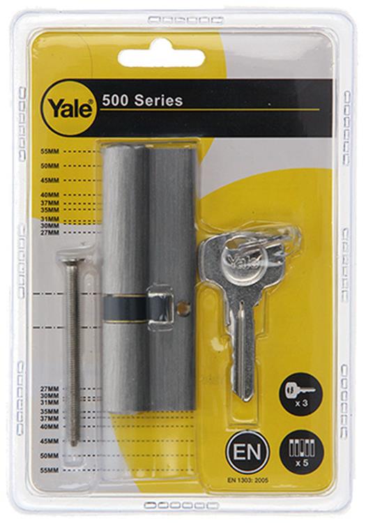Afbeelding laden in galerijviewer, Yale 1006538 - profielcilinder 500 mv 90mm(35 55) | 1 stuks
