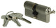 Yale 1006526 - profielcilinder 0500 met duo functie mv 60mm(30 30 ) | 1 stuks