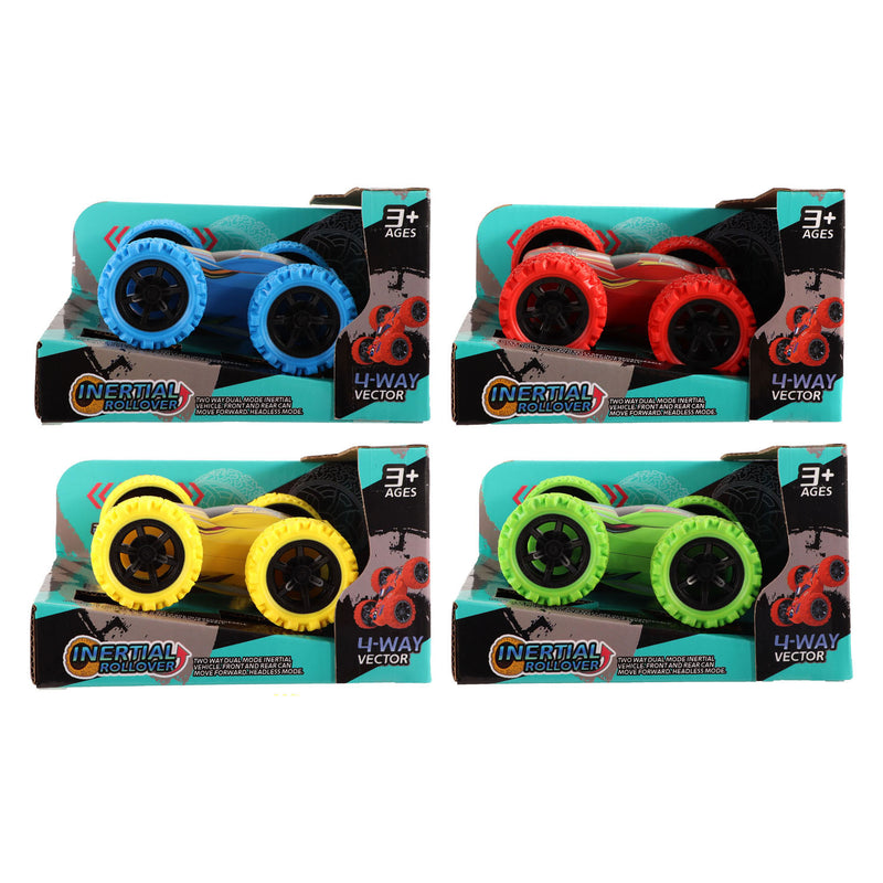 Load image into Gallery viewer, Jono toys omkeerbare stuntauto met frictie, 12cm
