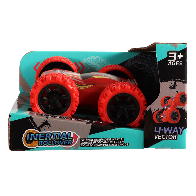 Load image into Gallery viewer, Jono toys omkeerbare stuntauto met frictie, 12cm
