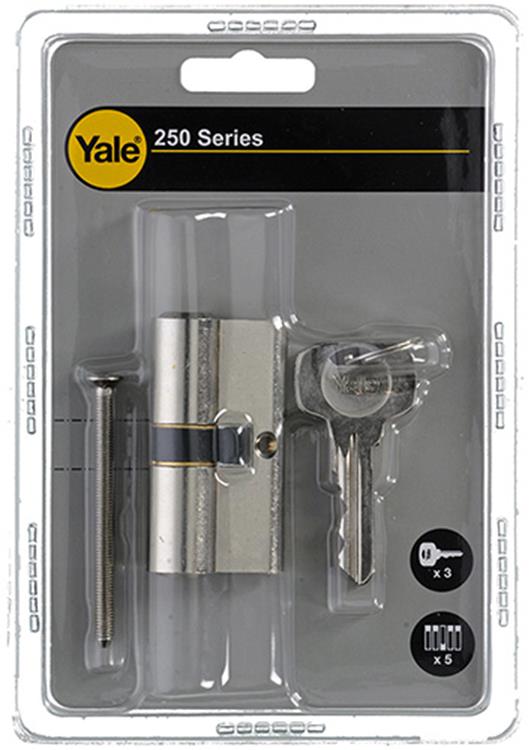 Yale 1006530 - profielcilinder 0250 mv 60mm(30 30) | 1 stuks