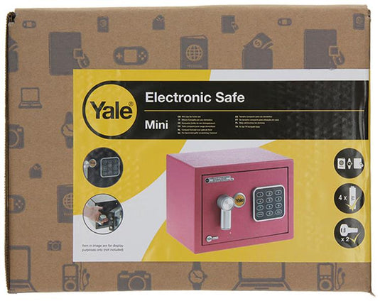 Yale 1047116 - value safe mini roze | 1 stuks