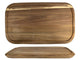 Serveerplank met geul acacia 49x28x2,4cm
