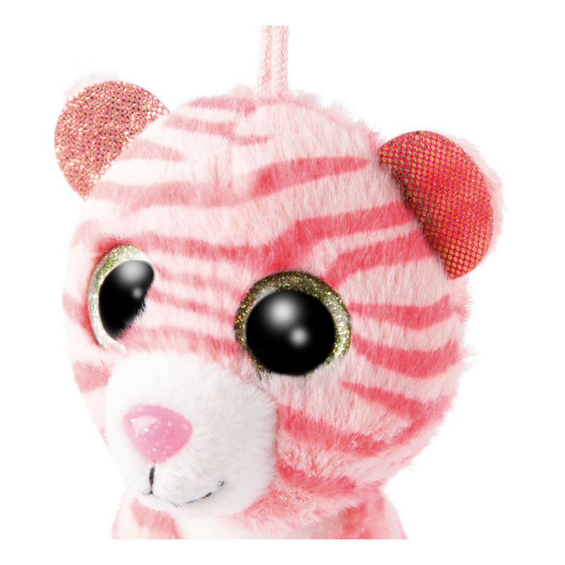 Load image into Gallery viewer, Nici glubschis pluchen sleutelhanger tijger fula, 9cm
