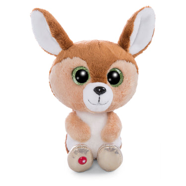 Nici glubschis pluchen knuffel reekalf feena, 15cm
