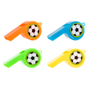 Jono toys voetbalfluitjes, 12st.