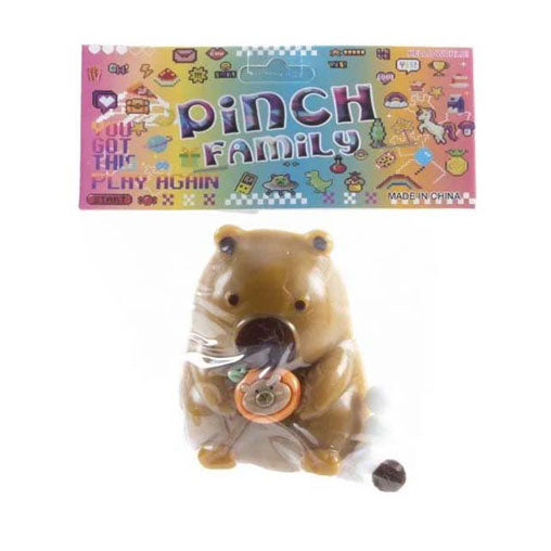 Load image into Gallery viewer, Jono toys pinch family - squishy capibara
