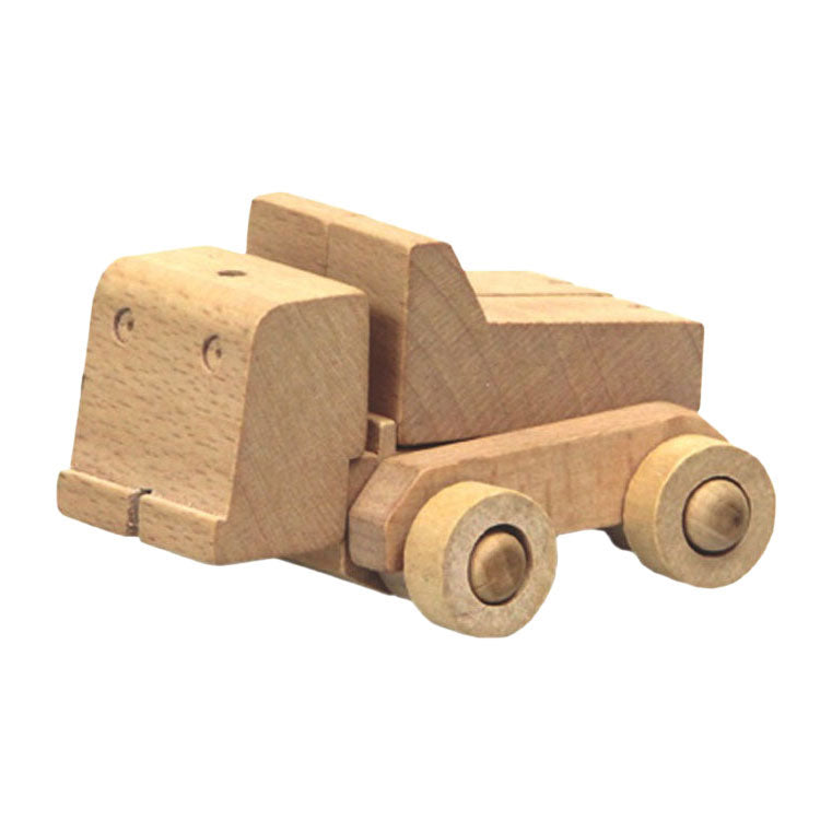 Afbeelding laden in galerijviewer, Primi passi - houten transformeer robot truck
