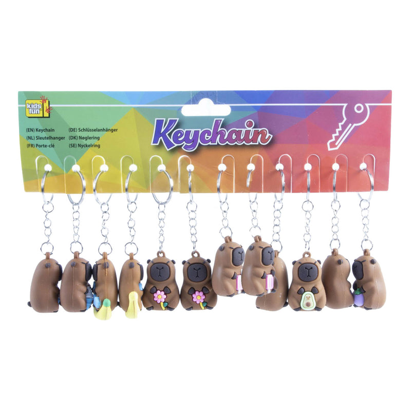 Load image into Gallery viewer, Jono toys sleutelhanger capibara - 4cm
