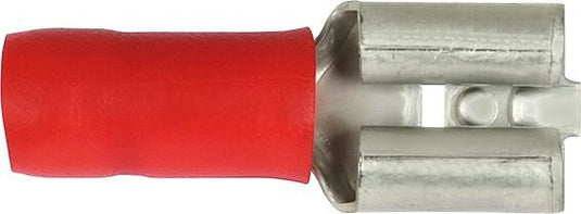 Hella bladcontactdoos fl.st.huels.0,5-1,0 100st red 6.3x0.8mm