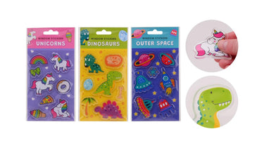 Johntoy john toy raamstickers herbruikbaar, 3 assorti