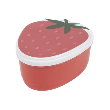 Snackbox aardbei 13x10,5x6,2cm