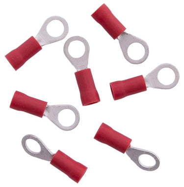 Dresselhaus ringverbinder ring tongue, 5mm, insulat red 0.25 - 1.0 qmm