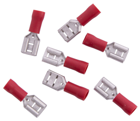 Dresselhaus bladcontactdoos female disconnectors, 6.3 insulated, 0.25-1.0 qmm