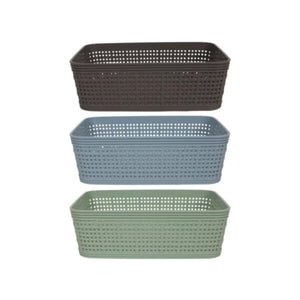Svenska living mand 4,5l 24,5x16x10cm woven kunststof