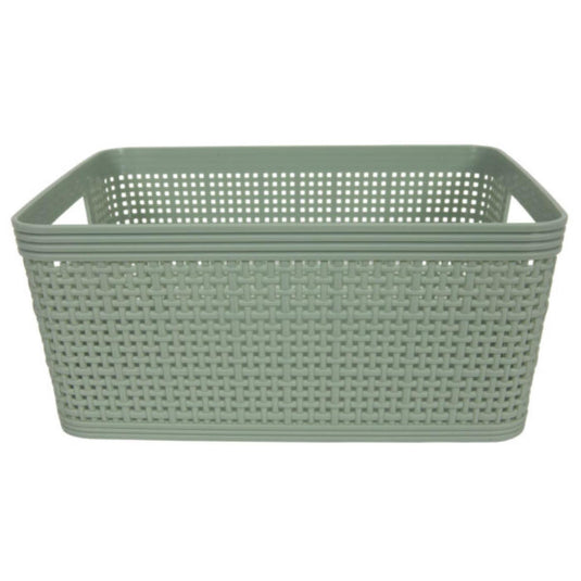 Svenska living mand 4,5l 24,5x16x10cm woven kunststof