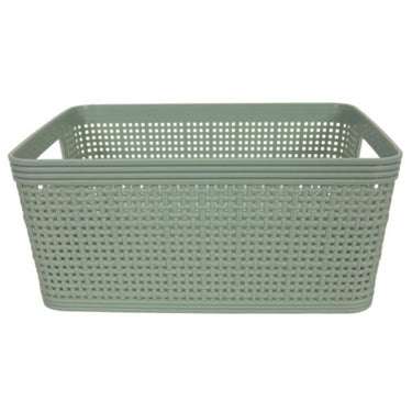 Svenska living mand 4,5l 24,5x16x10cm woven kunststof