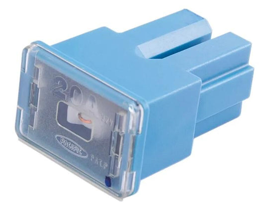 Dresselhaus pal-sicherung female (as) block fuse typas 20a female light blue
