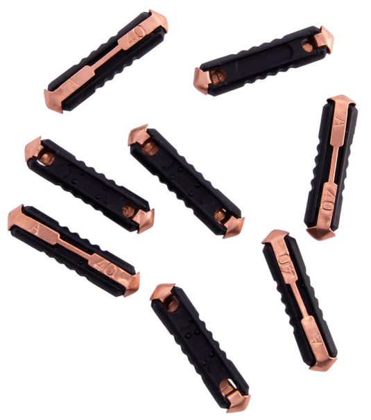 Dresselhaus torpedo zekering torpedo fuse, 40a 6x25 mm black