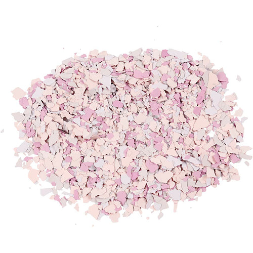 Terrazzo vlokken, paars, 90 gr 1 doosje