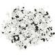 Terrazzo vlokken, zwart, 90 gr 1 doosje