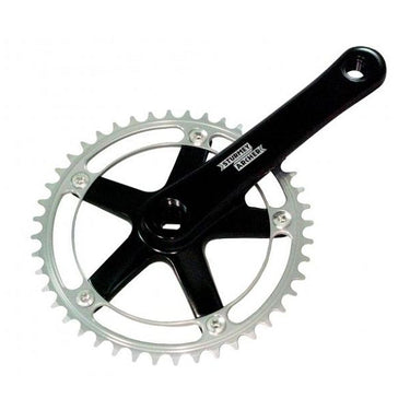 Sturmey archer crankstel fct 62 64 single crank sets 44 z. 170 mm black