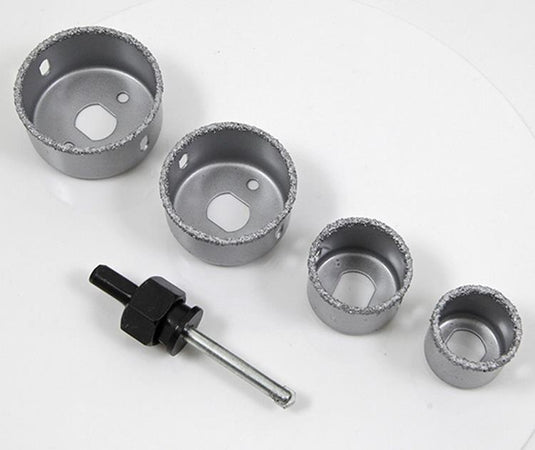 Mack 1004618 - gatzaagset 5 delig voor steen en tegels | 3 stuks