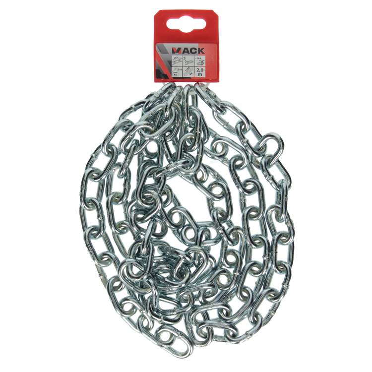 Load image into Gallery viewer, Mack 1004998 - ketting schakel kort din5685-2ø 6mm l 24mm 2m wwl 160 kg | 5 stuks
