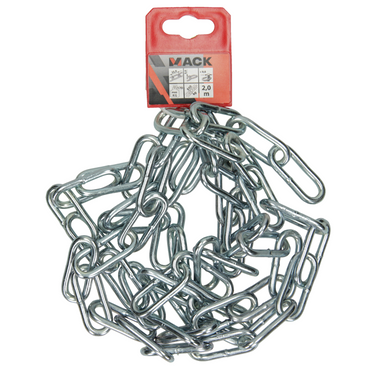 Mack 1005001 - ketting schakel lang din5685-1ø 5mm l 35mm 2m wwl 125 kg | 5 stuks