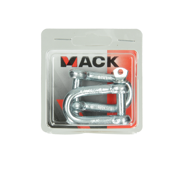 Load image into Gallery viewer, Mack 1006832 - 2 kelven verzinkt recht bl 5 16 inch -8mm | 5 stuks
