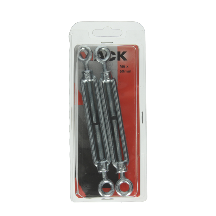 Load image into Gallery viewer, Mack 1006878 - 2spanners 2 ogen verzinkt m6x60mm bl | 5 stuks
