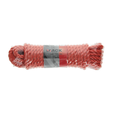 Mack 1006919 - pp gedraaid oranje streng 8mm 10m | 5 stuks