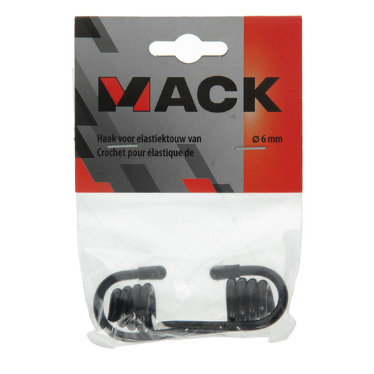 Mack 1006927 - 2 haken voor elastiektouw 6mm | 5 stuks