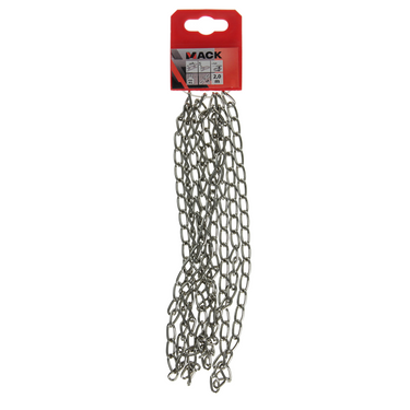 Mack 1006934 - gourmetteketting vernikkeld ø 2mm l 12,4mm 2m | 5 stuks