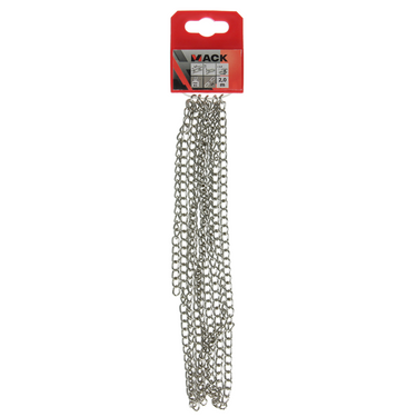 Mack 1006937 - gourmetteketting vernikkeld ø 1,5mm l 4,5mm 2m | 5 stuks