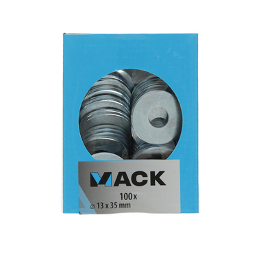 Mack 1007126 - carrosserieringen 100 st 13 x 35 mm | 5 stuks