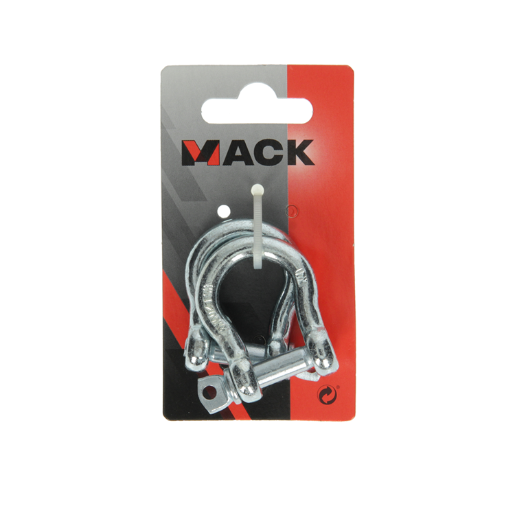 Load image into Gallery viewer, Mack 1008529 - 2 kelven ovaal 8mm verzinkt | 10 stuks
