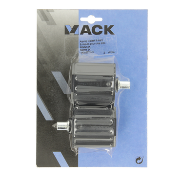 Mack 1010101 - 2 as-eindkappen insteek 8k ant rolluikas 60mm | 5 stuks