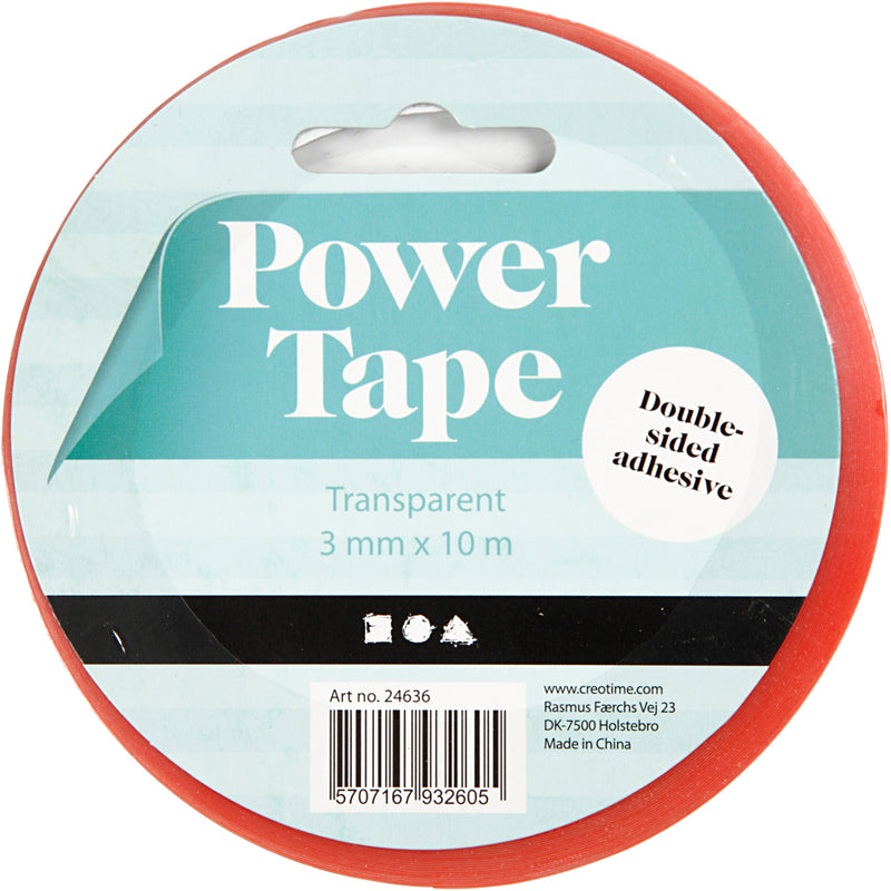 Load image into Gallery viewer, Creativ company https: www.cchobby.nl dubbelzijdig-klevend-power-tape-b-3-mm-10-m-1-rol
