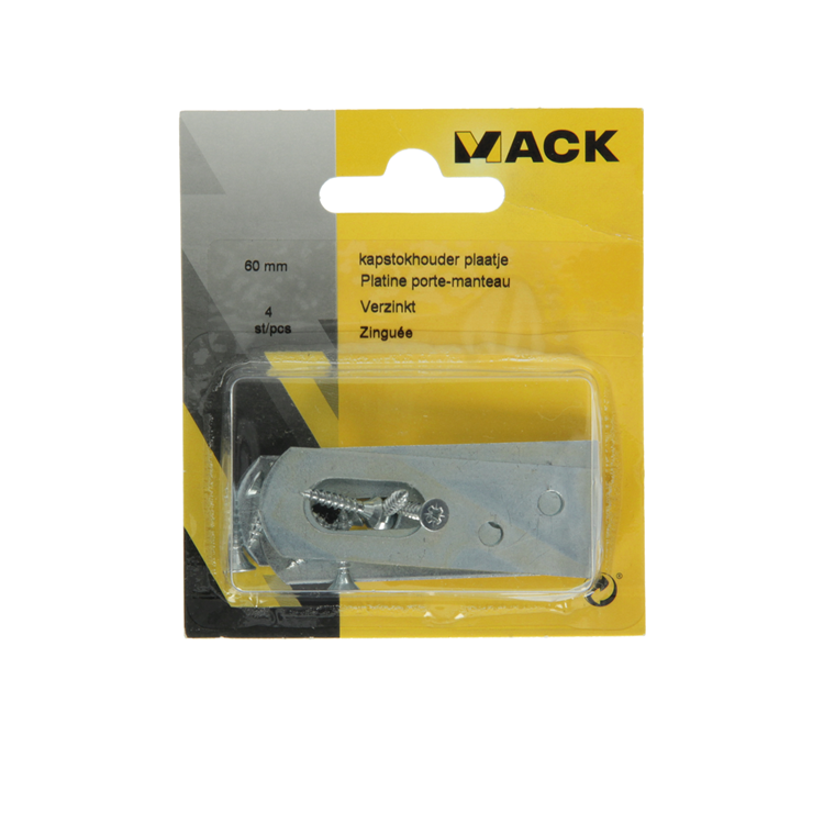 Afbeelding laden in galerijviewer, Mack 1013284 - 4 rekogen verzinkt 60 mm | 5 stuks
