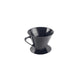 Metaltex koffiefilterhouder nr 4 zwart