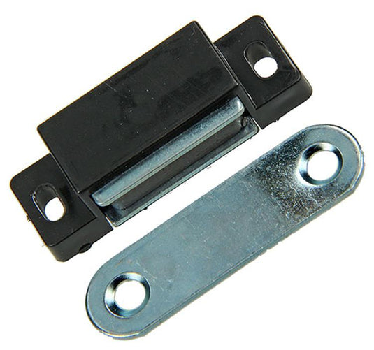 Mack 1005311 - 2 magneetsloten, licht model, kunststof zwart | 10 stuks
