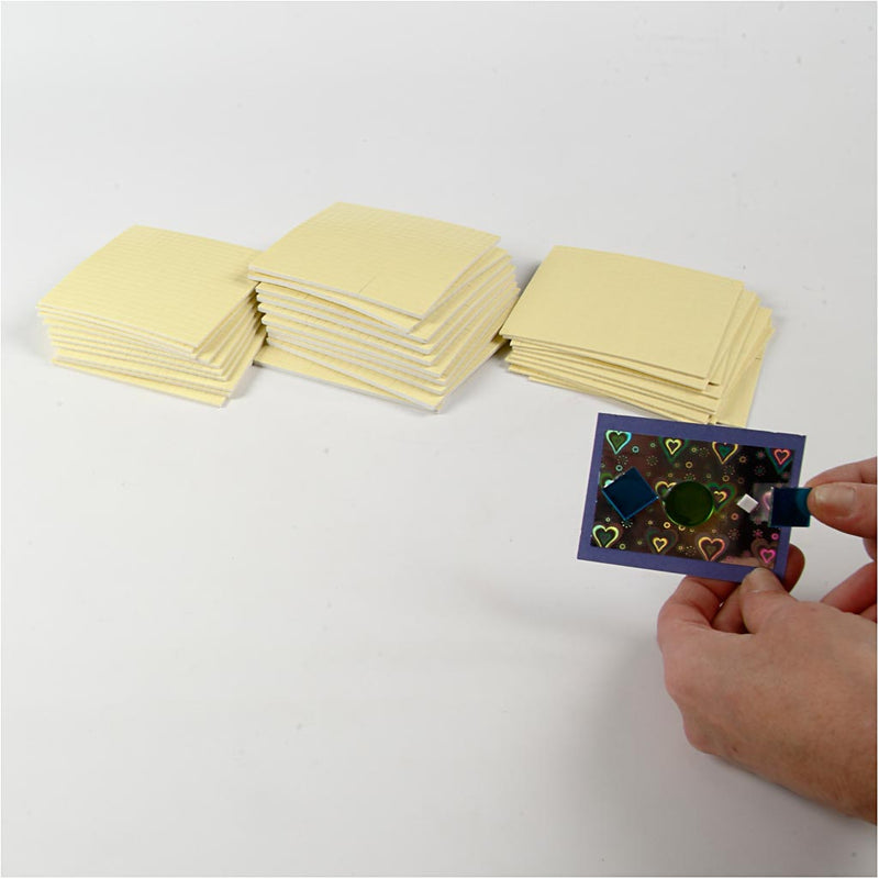 Afbeelding laden in galerijviewer, Https: www.cchobby.nl 3d-foam-pads-afm-5x5-mm-dikte-1-2-3-mm-30x400-stuk-1-doos
