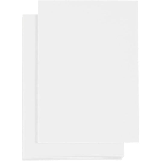 3d foam pads, a6, vel 105x148 mm, dikte 2 mm, wit, 5 vel 1 doos