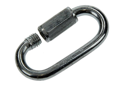 Mack 1006843 - 2 loze schakels verzinkt+moer bl 5mm | 5 stuks